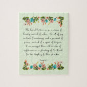 聖書は芸術-アイザイアの61:3 --を作詩します ジグソーパズル (縦)