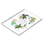 聖書は芸術-賛美歌の37:4 --を作詩します ノートブック (左側)
