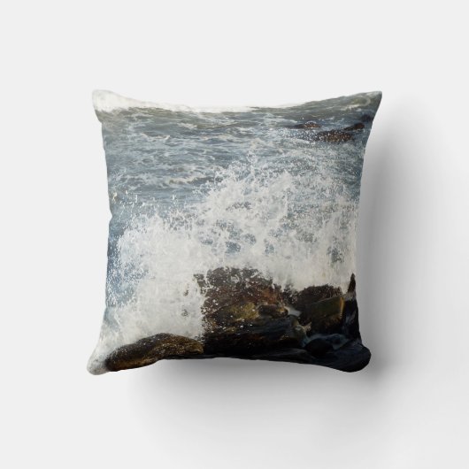 聖書は賛美歌の139:9を- 10枕引用します クッション (裏面)