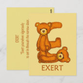 聖書は～を書き留めているフラッシュカード ポストカード (正面/裏面)