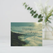 聖書やる気を起こさせるの聖句を盛り上げる ポストカード (スタンド正面)