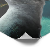 聖書やる気を起こさせる詩詩篇121ポスター ポスター (角)