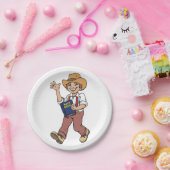 聖書を持った人 ペーパープレート (パーティー)