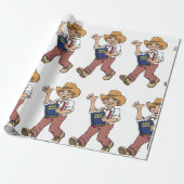 聖書を持った人 ラッピングペーパー (アンロールド)