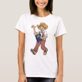 聖書を持った人 Tシャツ (正面)