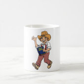聖書を持つ男 コーヒーマグカップ (中央)