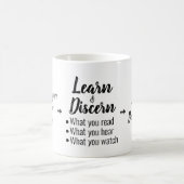 聖書を調べる Berean聖書箇所スクリプト コーヒーマグカップ (中央)