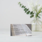 聖書を開く 名刺 (スタンド正面)