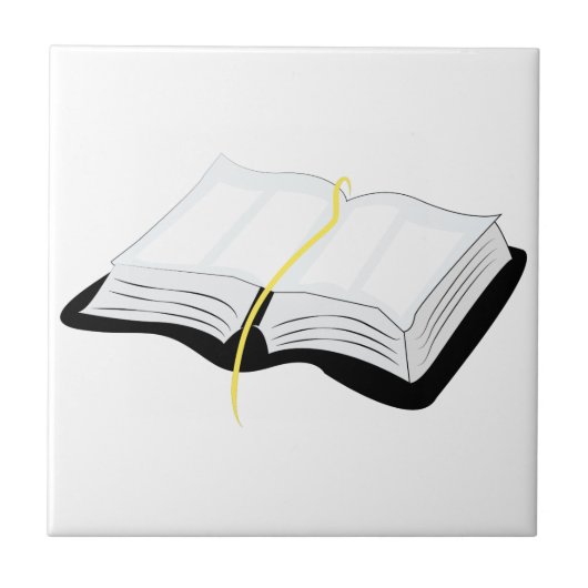 聖書を開けて下さい タイル (正面)