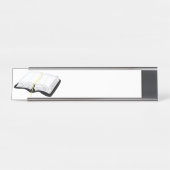 聖書を開けて下さい デスクネームプレート (正面)