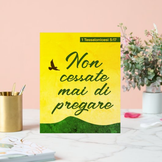 聖書イタリアンの聖句 | Versetto Motivazionali アクリルサイン (ウェディング)