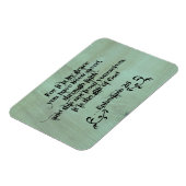 聖書エペソ2:8 マグネット (左側)