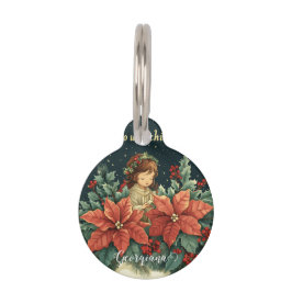 聖書パーソナライズされたの出生チャイルド&バース ペット　ネームタグ