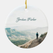 聖書パーソナライズされた聖句クリスチャン卒業 セラミックオーナメント (裏面)