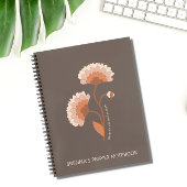 聖書パーソナライズされた聖句フローラキリスト教 ノートブック