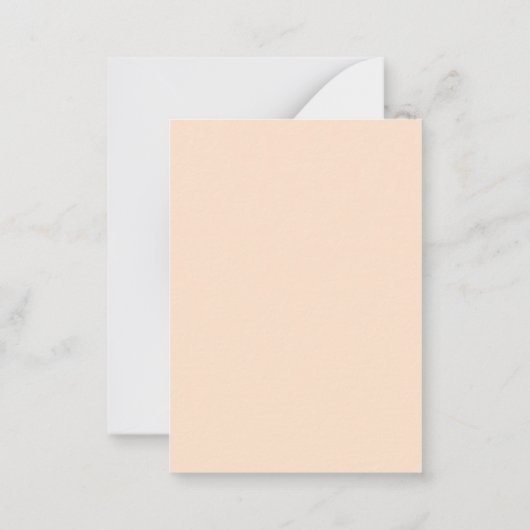 聖書パーソナライズされた聖句レトロフローラ ノートカード (裏面)