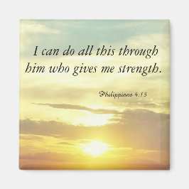 聖書ピリピ4:13磁石 マグネット