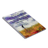 聖書マタイ6:26 ノートブック (右側)