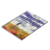 聖書マタイ6:26 ノートブック (左側)