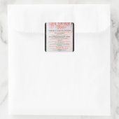 聖書一巻1681 スクエアシール (バッグ)