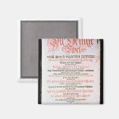 聖書一巻1681 マグネット (正面/裏面)