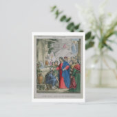 聖書与えからイエスは一生まれ人の盲目に向かって ポストカード (スタンド正面)