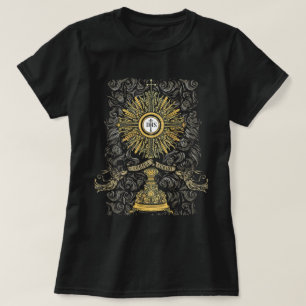 聖書伝統的聖句カトリックのシャツ Tシャツ