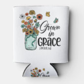 聖書信仰の中で成長する 缶クーラー (正面)