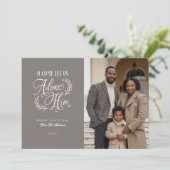 聖書写来真のクリスマスを彼に崇拝させよう シーズンカード (スタンド正面)