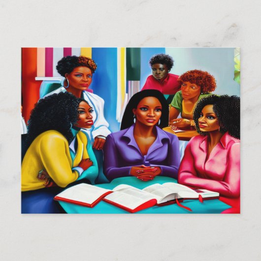 聖書勉強クリスチャン絵葉書 ポストカード (正面)