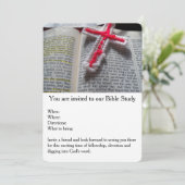 聖書勉強専門招待状 招待状 (スタンド正面)
