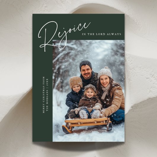 聖書宗教聖書写真グリーン シーズンカード