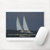 聖書対シリーズ- Philippiansの4:13 マウスパッド (マウス)