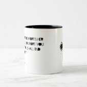 聖書引用文イザヤ66:13 ツートーンマグカップ (中央)