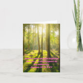 聖書引用文 カード (正面)