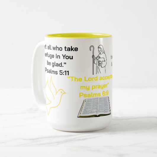 聖書志向 ツートーンマグカップ (正面左)