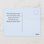 聖書感動的の父の日 ポストカード (裏面)