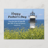 聖書感動的の父の日 ポストカード (正面)