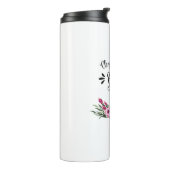 聖書感動的の聖句 – ローマ人12:9 タンブラー (回転左)