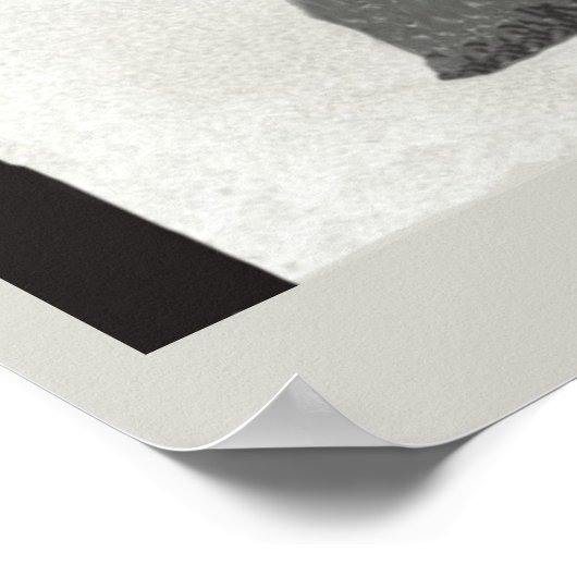 聖書感動的の聖句「決して私は離れない ポスター (角)