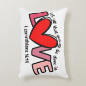 聖書感動的引用文デザイン アクセントクッション (正面(垂直))