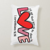 聖書感動的引用文デザイン アクセントクッション (裏面(縦))