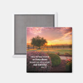 聖書感動的節「新しい日」 マグネット (正面/裏面)