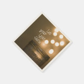 聖書感動的聖句あなたの光を輝かせなさい スタンダードカクテルナプキン (角)