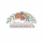 聖書感動的聖句のシール シール (正面)