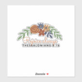 聖書感動的聖句のシール シール (シート)