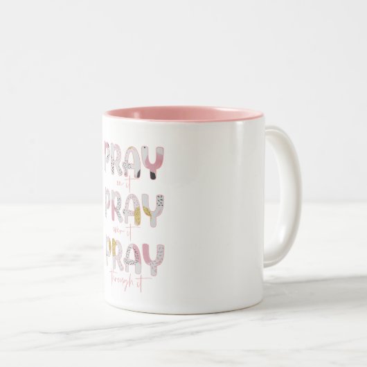 聖書感動的聖句キリスト教引用文 ツートーンマグカップ (正面右)