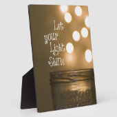 聖書感動的聖句キリスト教引用文 フォトプラーク (側面)