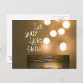 聖書感動的聖句キリスト教引用文 ポストカード (正面/裏面)