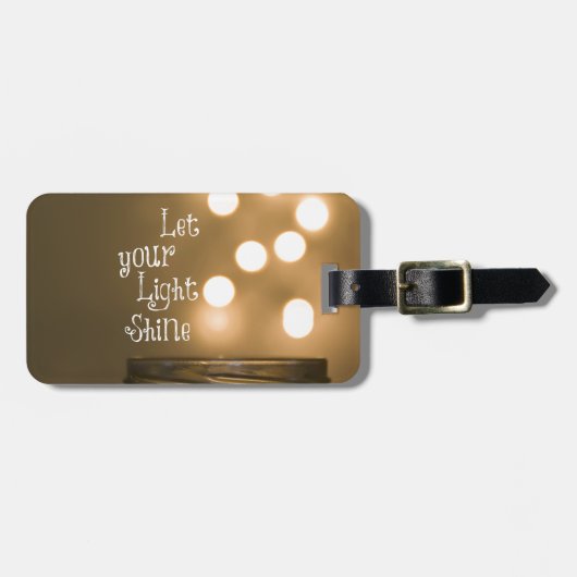 聖書感動的聖句キリスト教引用文 ラゲッジタグ (正面横)